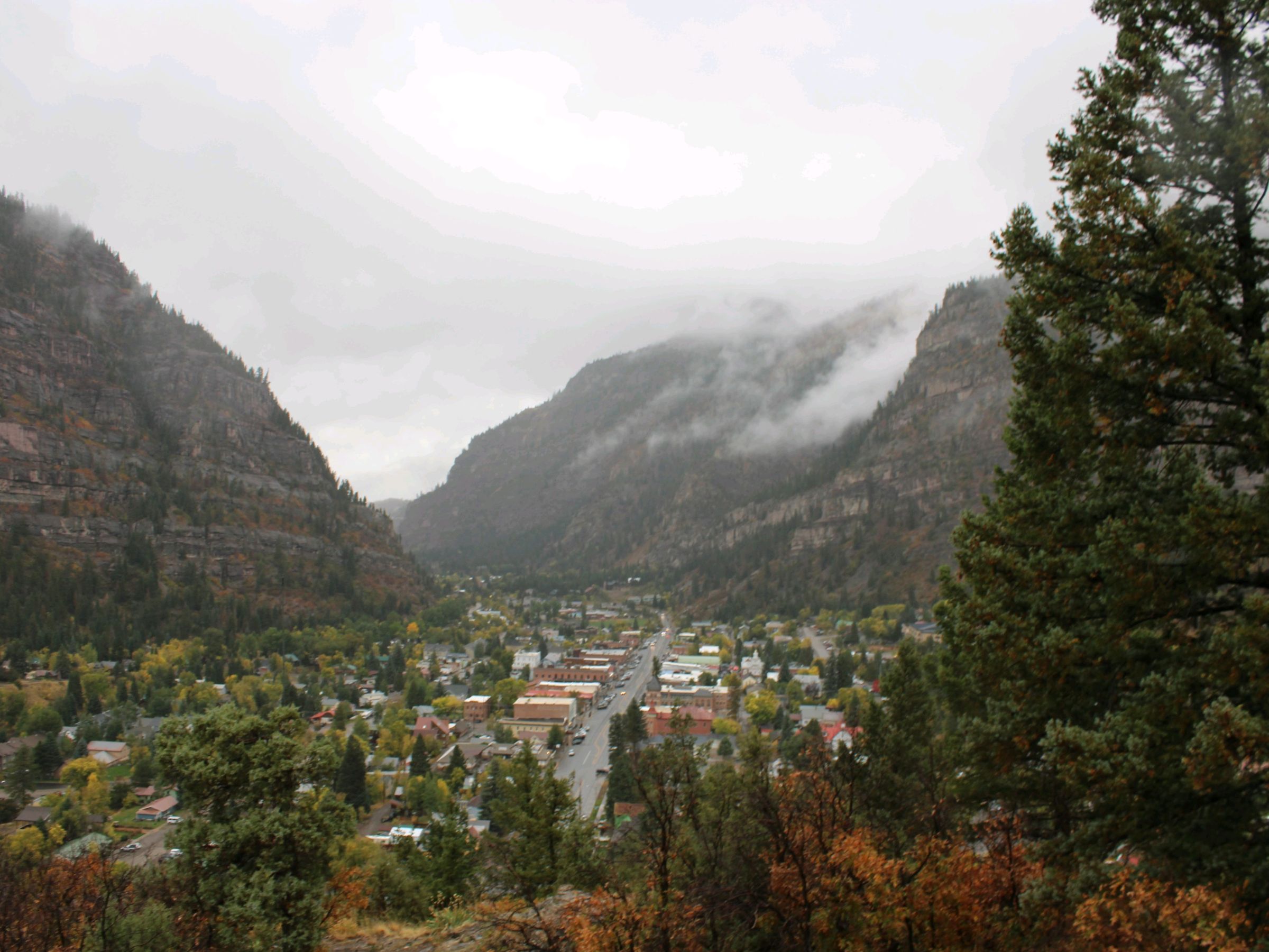 a view of a mountain